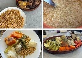 Dos pucheros canarios bolivarianos