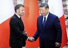 Macron busca oportunidades económicas en China ante la tensión general de la UE con Xi Jinping