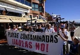 La Plataforma Ciudadana por un Litoral Limpio rechaza el relato de un vertido en la costa de Telde