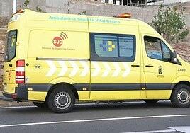 Muere un hombre tras sufrir un accidente y salirse de la vía con el coche en Tenerife