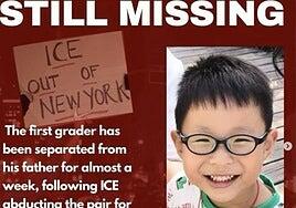 Un niño chino de 6 años encarna la crueldad de Trump con los inmigrantes