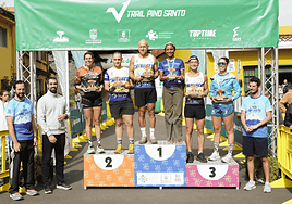 La Pino Santo firma una edición histórica con un récord de participación de 200 corredores