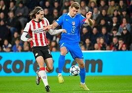 Así hemos narrado la victoria del Atlético en Eindhoven