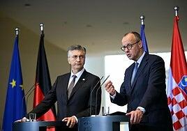 Merz llama a «una Europa unida y fuerte» ante los menosprecios de Trump