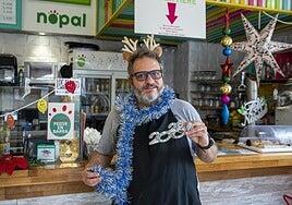 «Entre luces, burritos y Reyes Magos», así es la Navidad en el restaurante Nopal