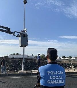 Nuevas cámaras de vigilancia en Puerto del Carmen