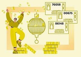 ¿Qué números han ganado más el Gordo en la historia del sorteo: bajos o altos?