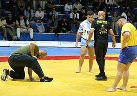 El Santa Rita, en el alambre por las goteras del terrero Tomás El Bombero