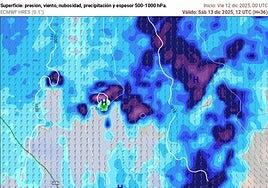 La borrasca Emilia estalla sobre Canarias y la Aemet avisa: llegarán nuevas perturbaciones atlánticas