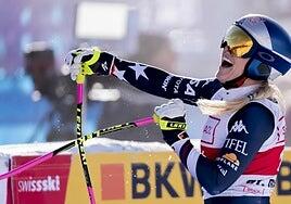 Lindsey Vonn reescribe la historia a los 41 años