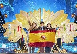 El televoto castiga a España en Eurovisión Junior tras la victoria de la francesa Deleuze