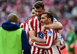 Griezmann despierta al Atlético y tumba al Valencia