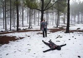 Cumbre de nieve y atascos por Emilia