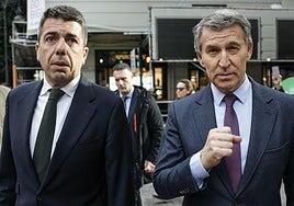 Feijóo remitirá a la jueza sus mensajes con Mazón del día de la dana