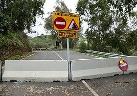 Carreteras cortadas en Gran Canaria y todas las restricciones al tráfico hoy jueves 18 de diciembre