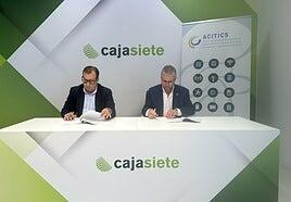 Cajasiete y ACITICS renuevan su acuerdo en apoyo al sector de las telecomunicaciones en Canarias