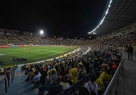 Disparos en el Estadio de Gran Canaria