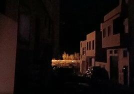 Cañada Honda, un barrio a oscuras