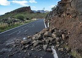 El Cabildo de Gran Canaria mantiene cerradas tres carreteras
