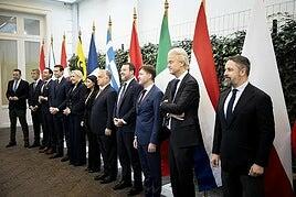 Los ultra Patriotas sacan músculo en Europa