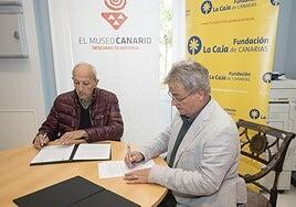 La Fundación La Caja de Canarias renueva su apoyo a El Museo Canario