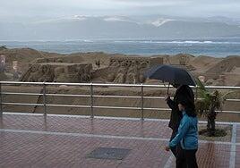 La Navidad llega pasada por agua en Las Palmas de Gran Canaria