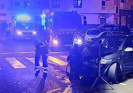 Un joven, grave tras colisionar contra una farola en Lanzarote