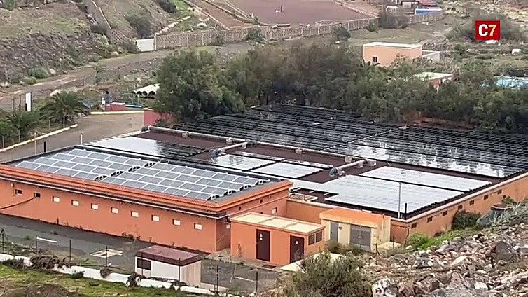 La depuradora de aguas residuales del barranco de Silva