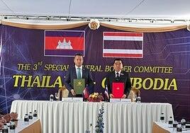 Tailandia y Camboya firman otro alto el fuego tras romper la tregua impulsada por Trump