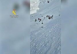 Tres muertos y una herida leve en un alud en el Pirineo aragonés