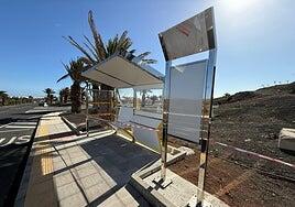 24 nuevas marquesinas en Playa Blanca