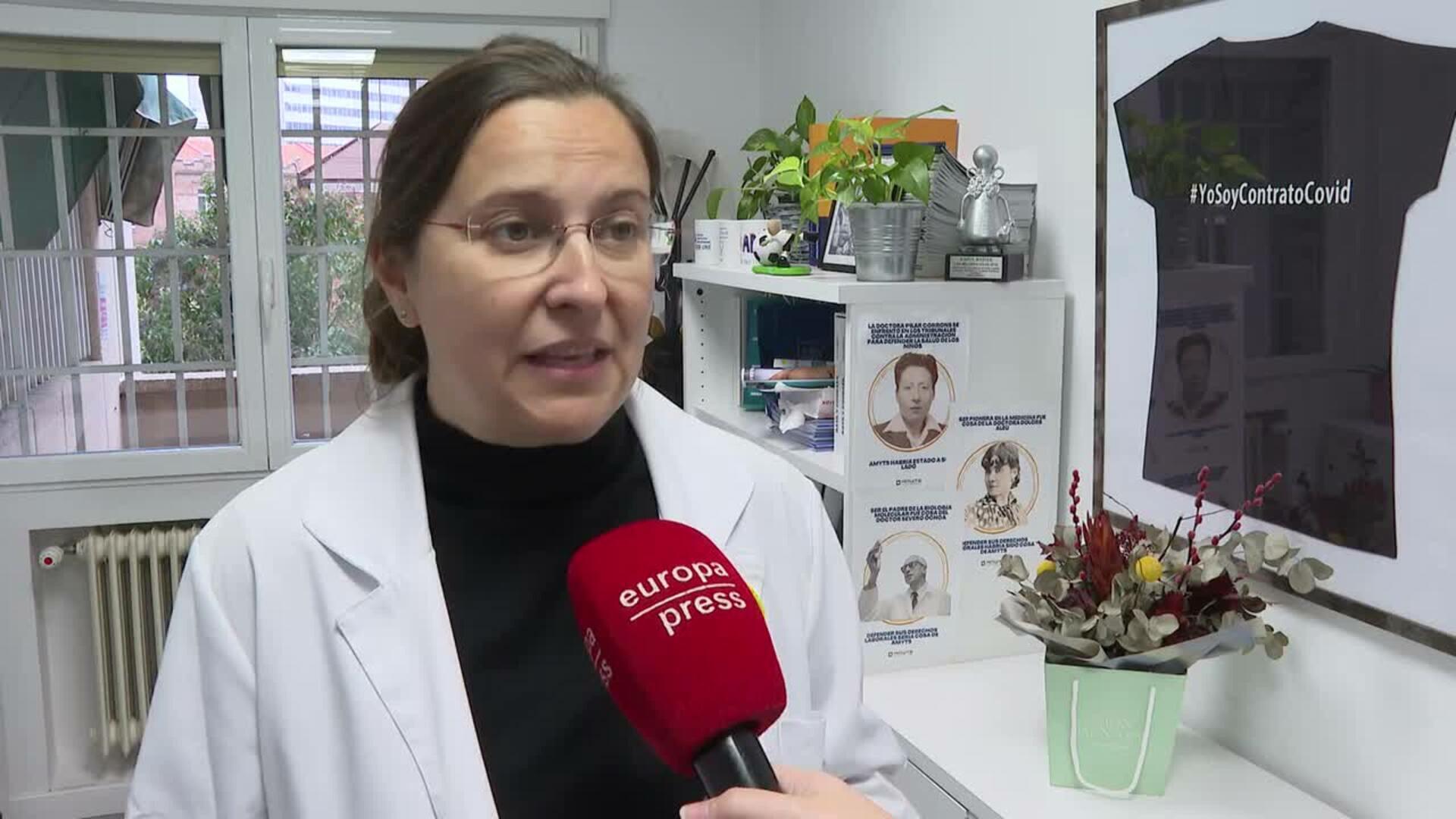 Amyts denuncia "déficit" de profesionales sanitarios en Madrid ante la temporada de gripe