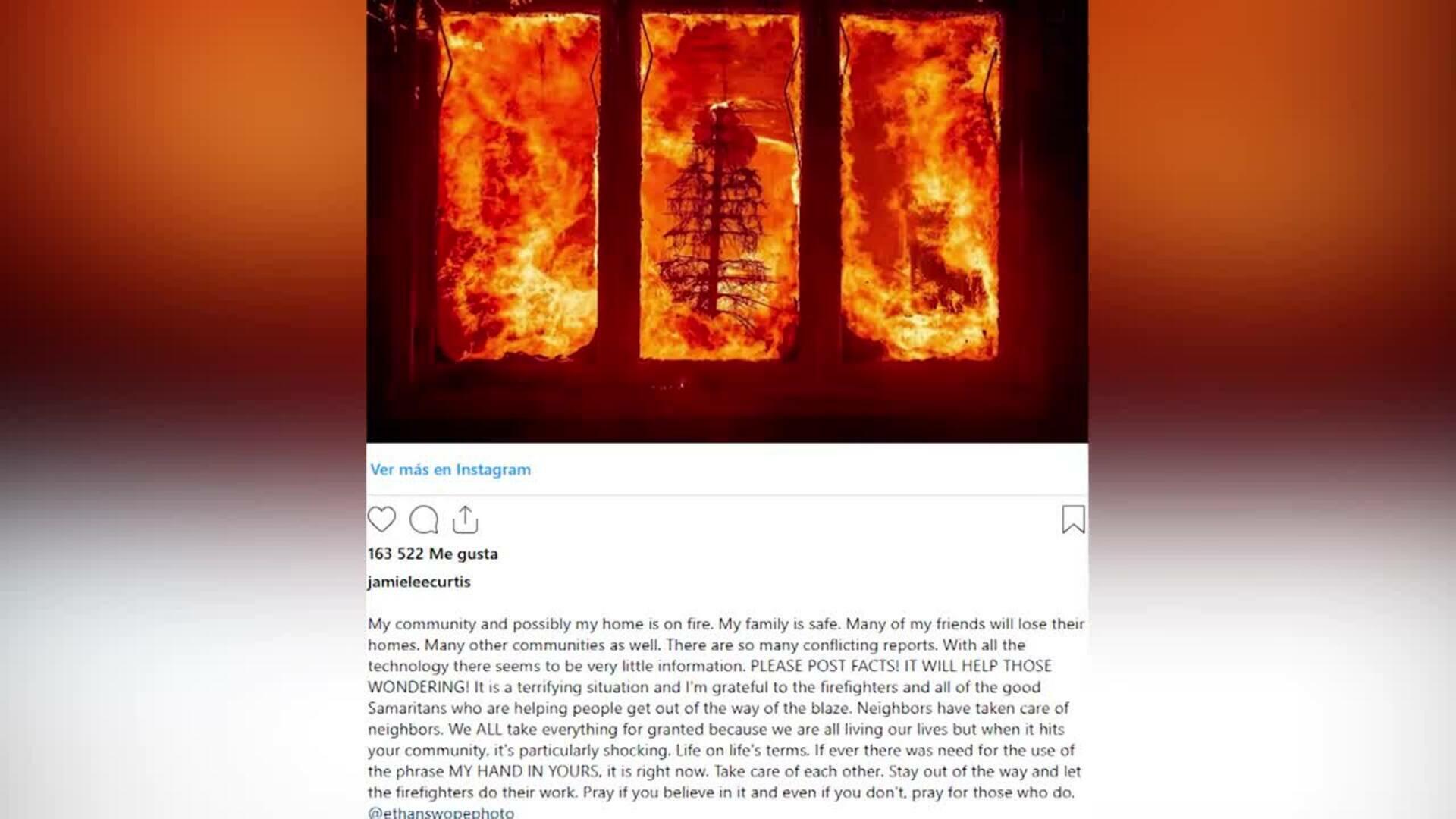 Todas las estrellas de Hollywood que han perdido su casa por los incendios de Los Ángeles