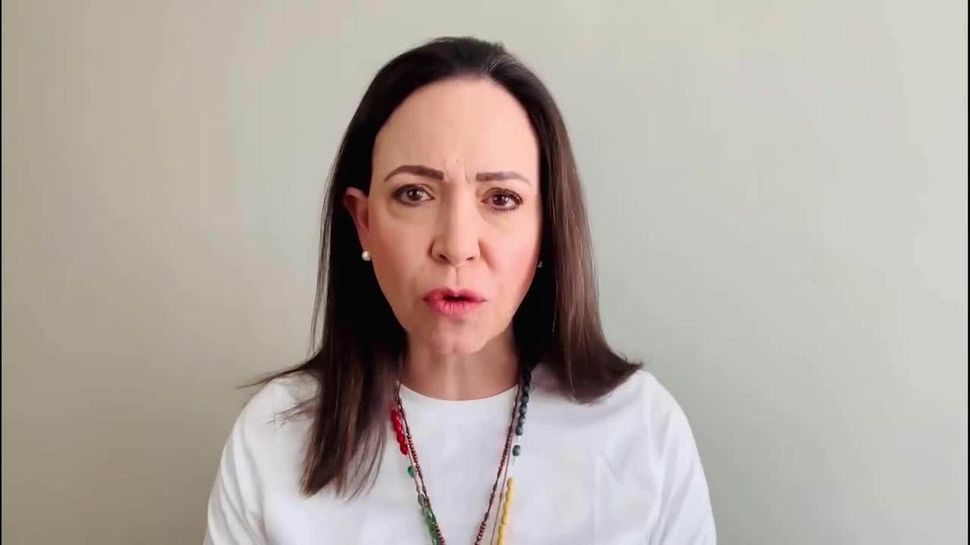 Machado asegura que Edmundo González acudirá a tomar posesión en Venezuela