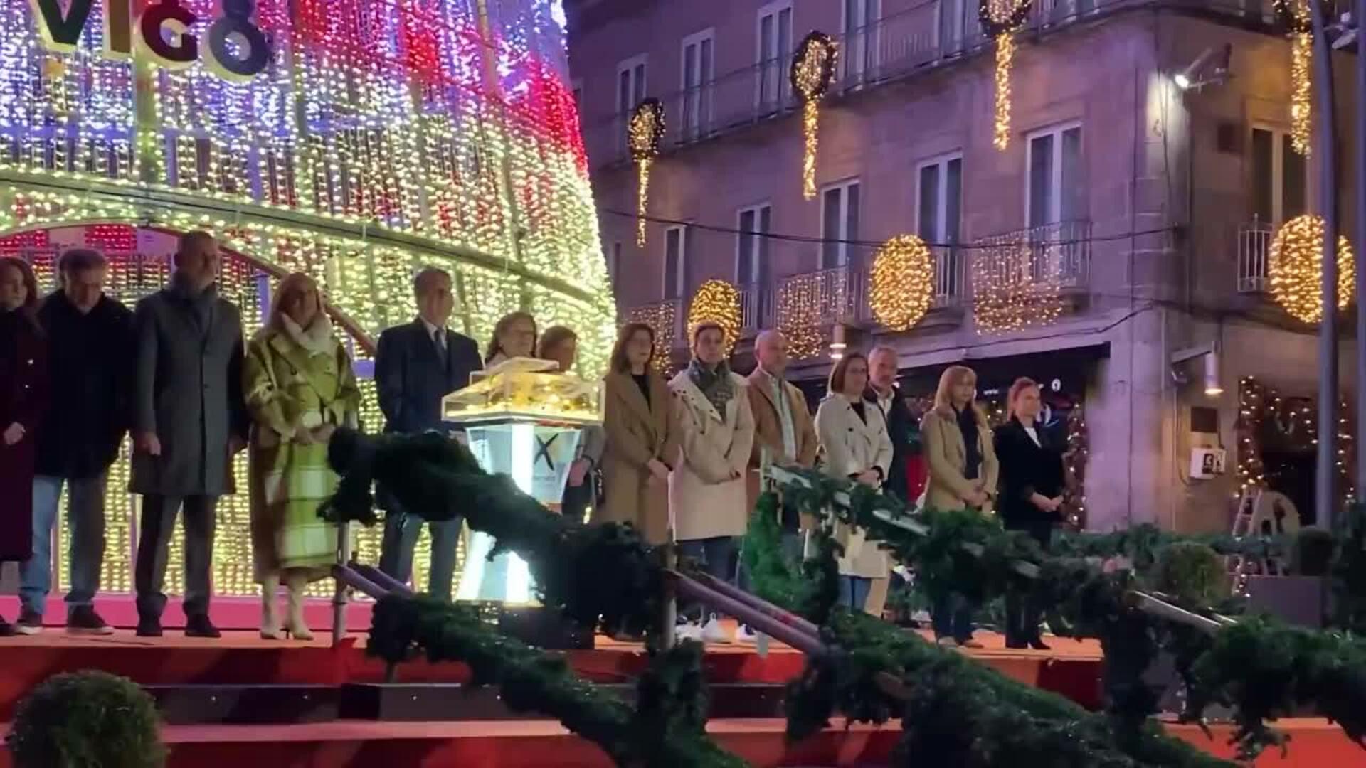 Vigo apaga "la mejor Navidad" con un homenaje a Valencia y ya prepara las siguientes fiestas