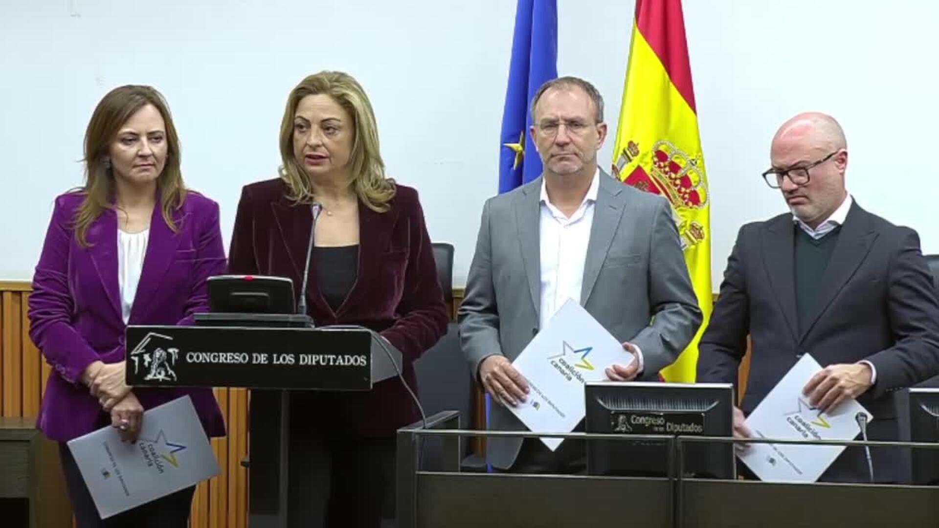 CC pide a los partidos aparcar "la guerra política" y recuperar ayudas de La Palma