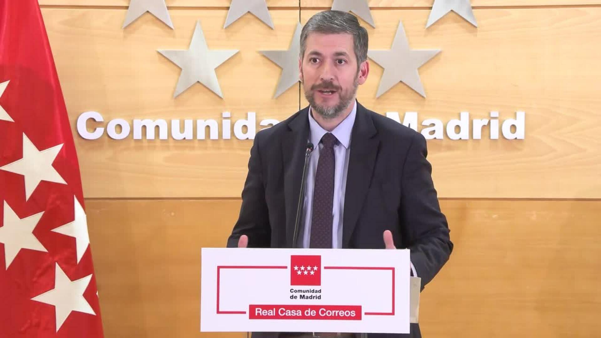 Madrid alude al "profundo desconocimiento" de Vox de instituciones