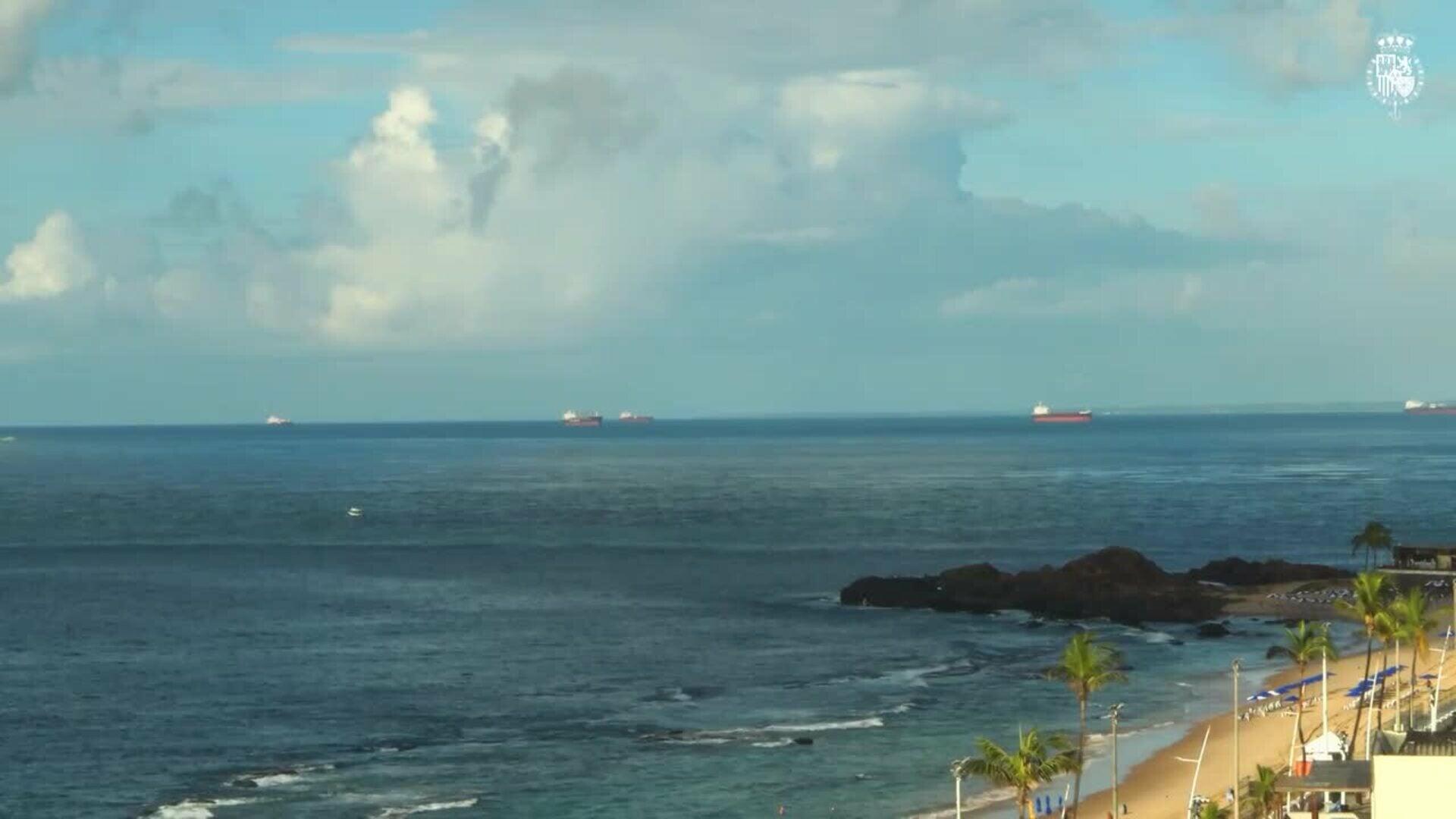 La princesa Leonor visita Salvador de Bahía en su primera escala por América