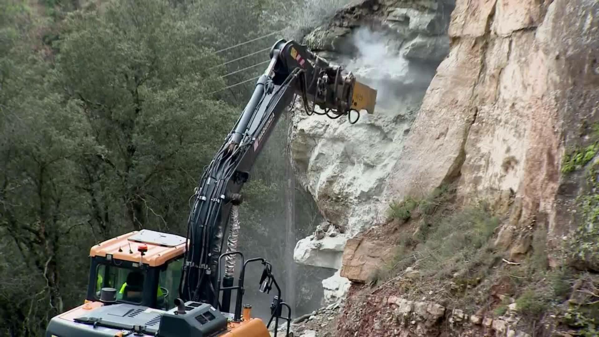 Las últimas lluvias en Catalunya dejan vías cortadas y un aumento del caudal de los ríos