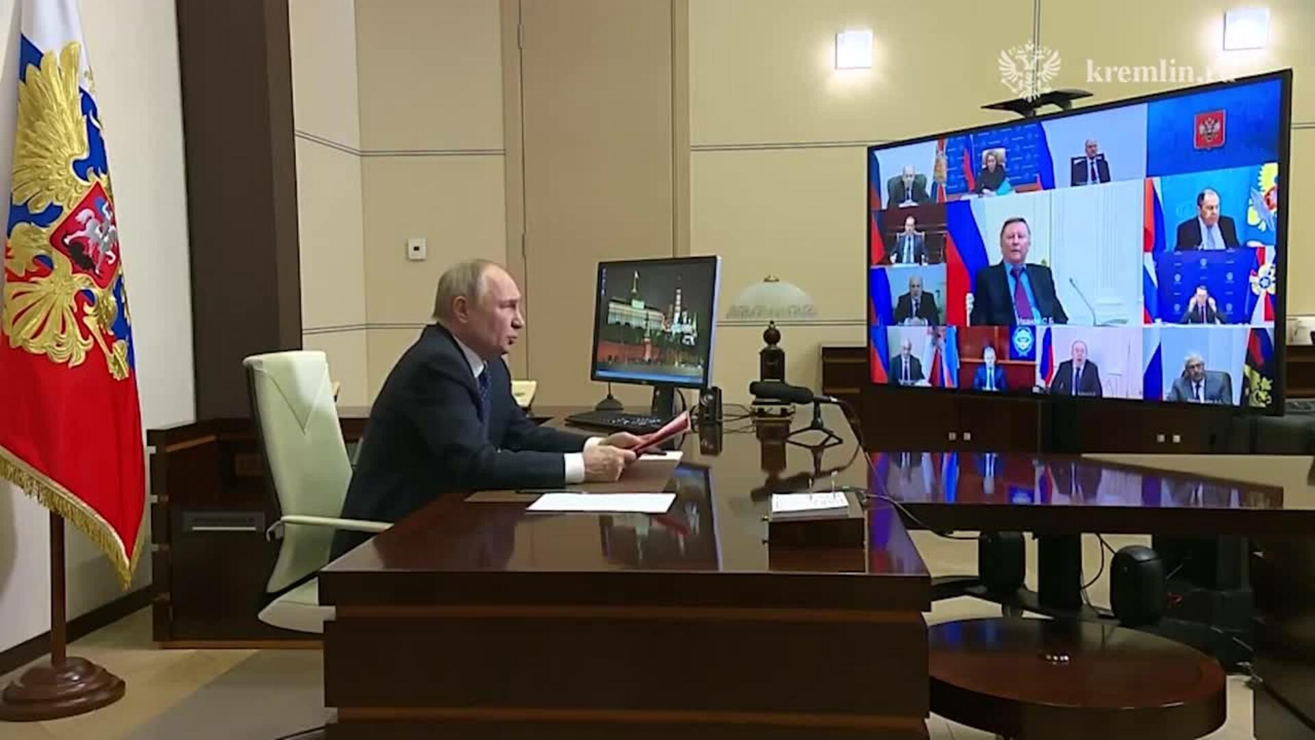 Putin apoya detener los ataques a infraestructuras energéticas de Ucrania durante 30 días