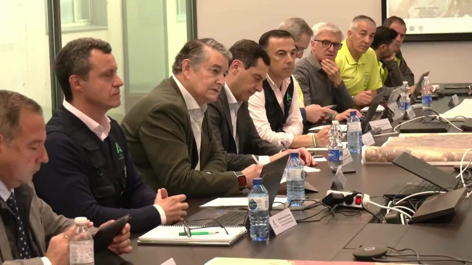Moreno aboga por la "coordinación y prudencia" ante la nueva borrasca que se prevé
