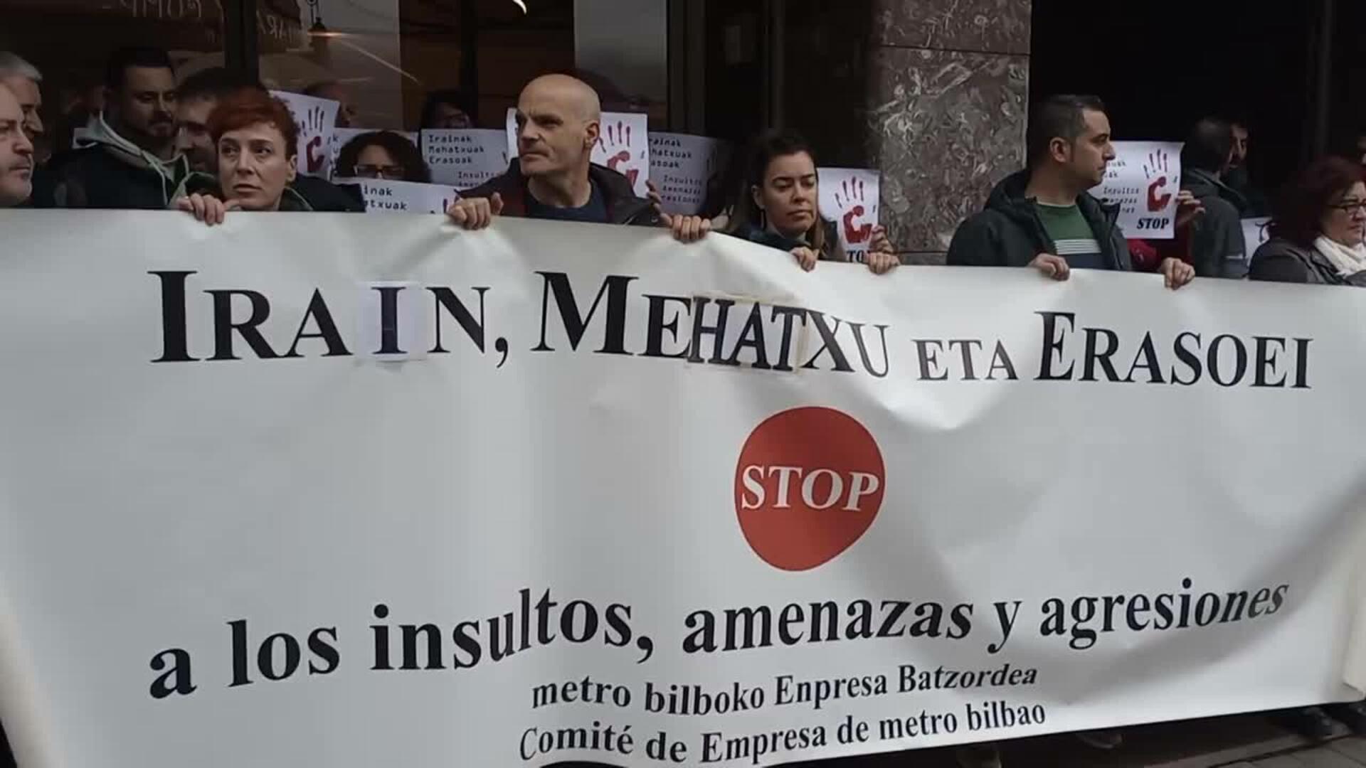 El Comité de Metro Bilbao exige medidas "disuasorias y urgentes" contra las agresiones