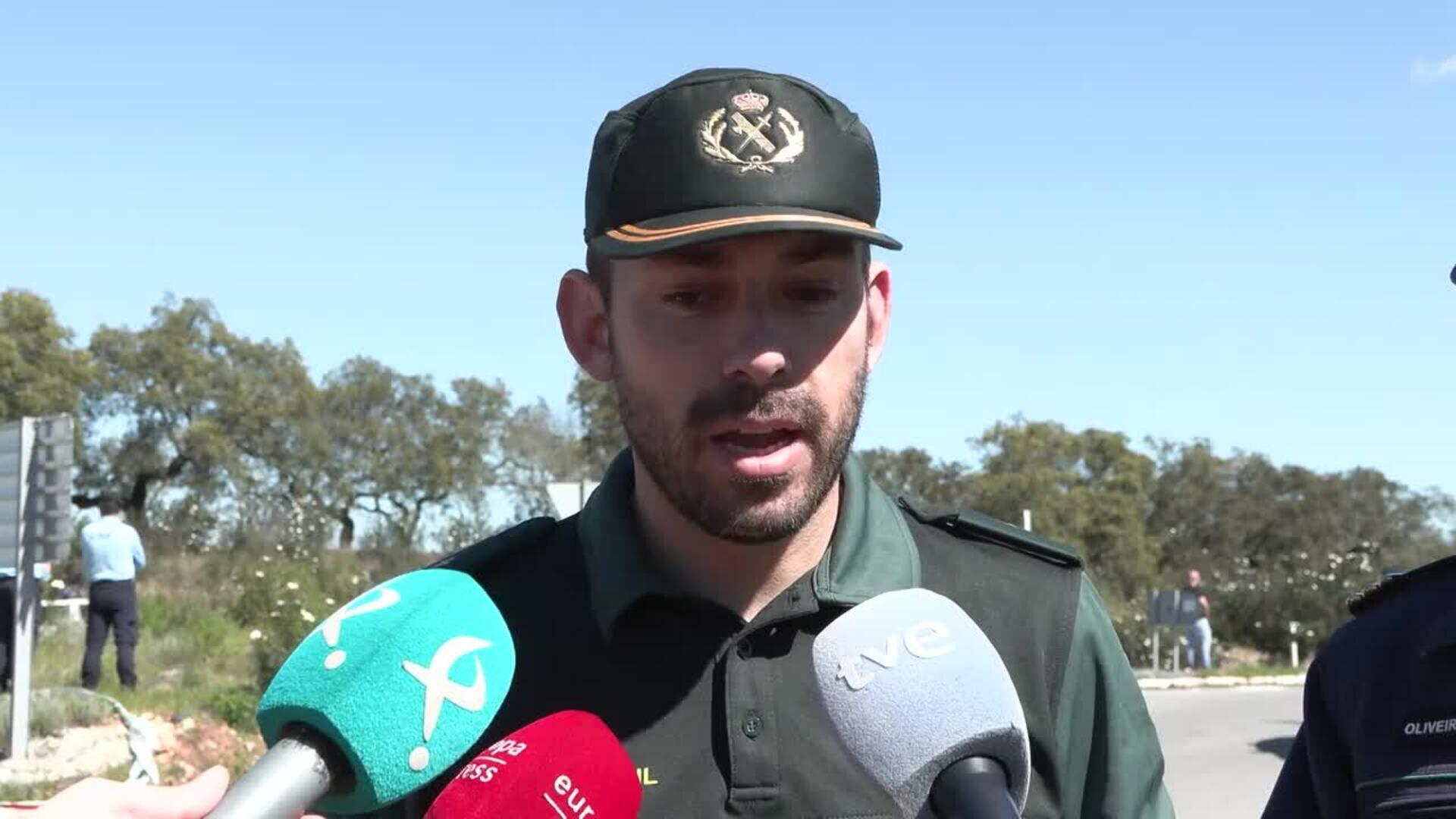 Guardia Civil y GNR realizan simulacro de persecución transfronteriza en Oliva de la Frontera