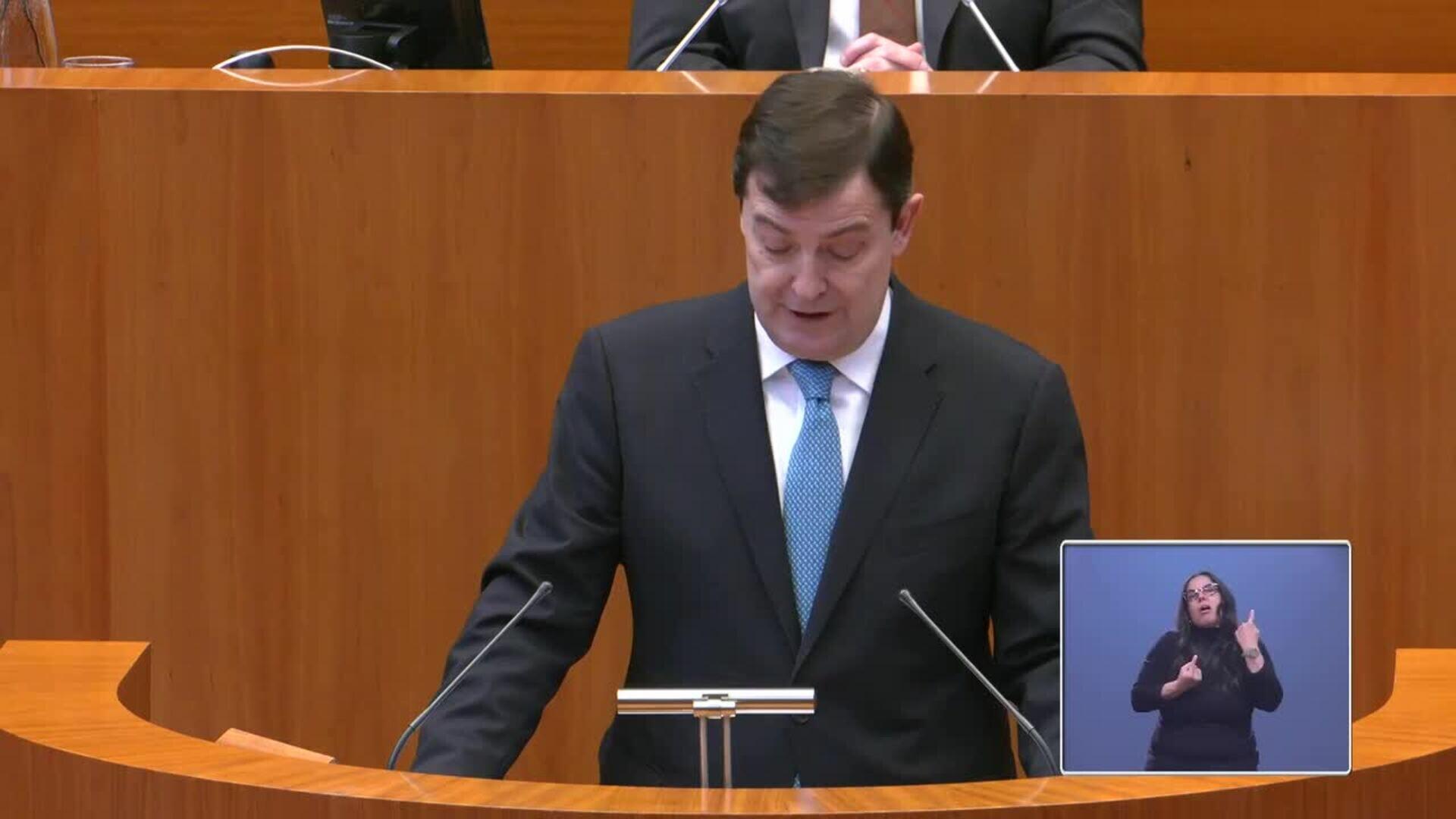 Mañueco iniciará una nueva ronda de consulta con los partidos sobre presupuestos y financiación