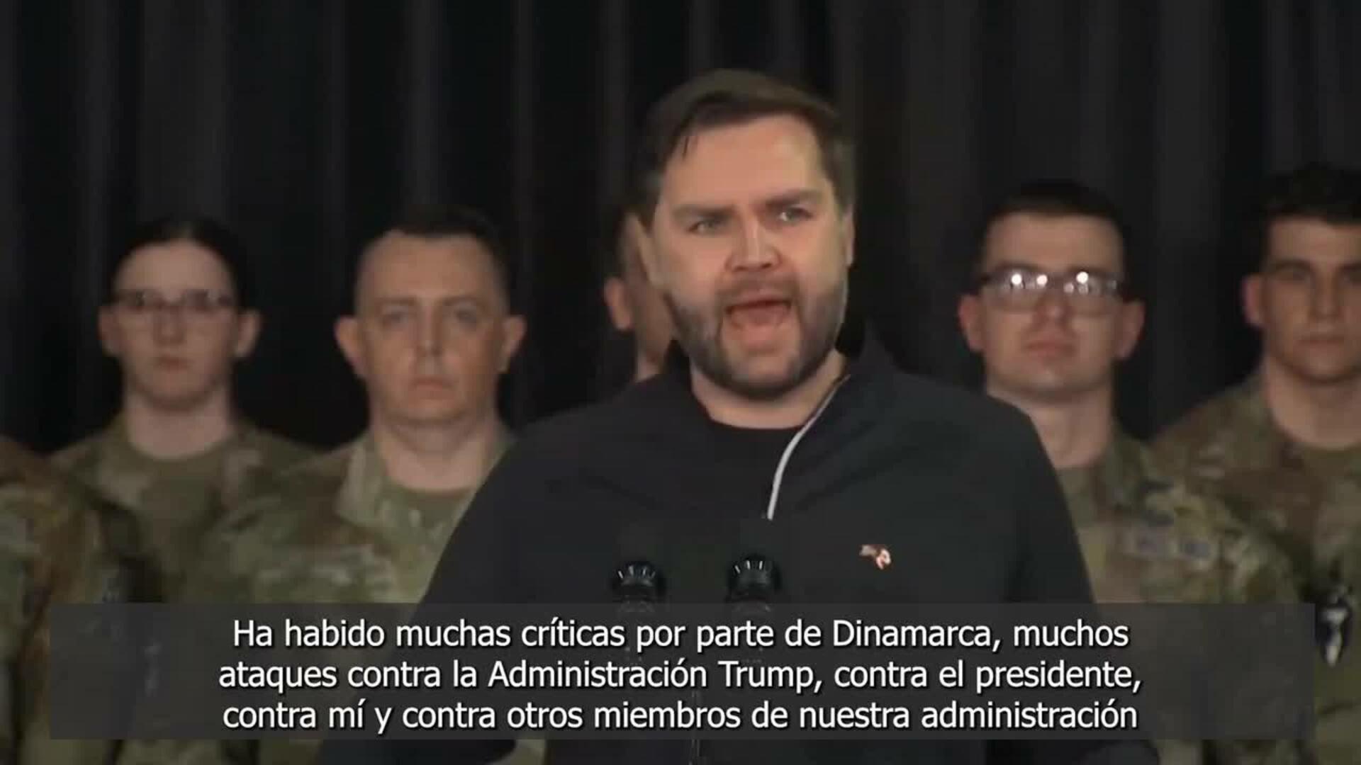 Vance sugiere que EEUU negociará la adhesión de Groenlandia una vez se independice de Dinamarca