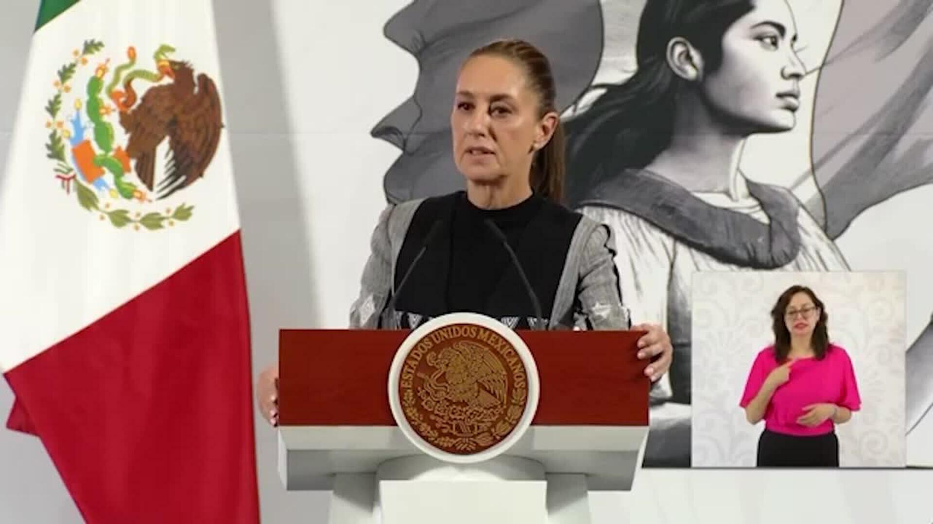 Sheinbaum asegura que tiene "un plan" para responder a los aranceles de Trump