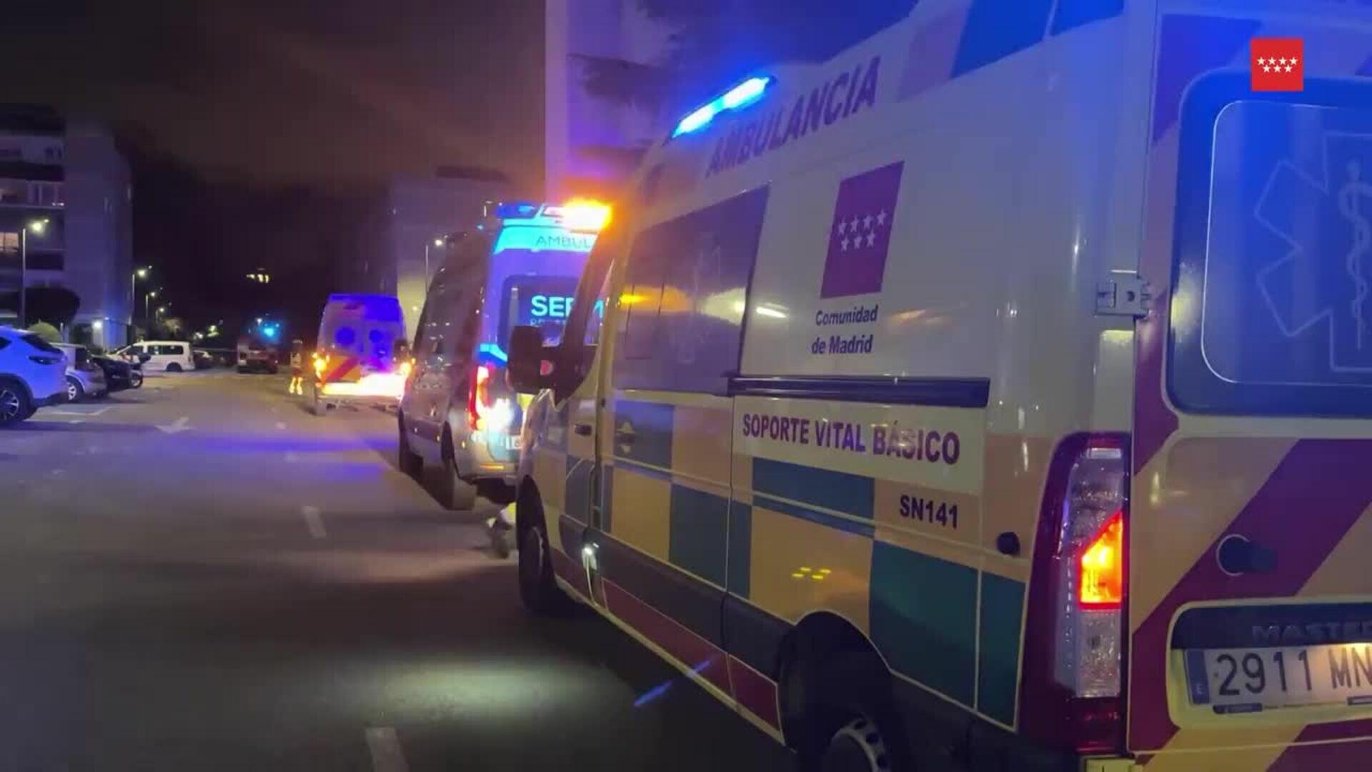 Ayuntamiento de Majadahonda pide a vecinos que cierren ventanas por humo de incendio de garaje