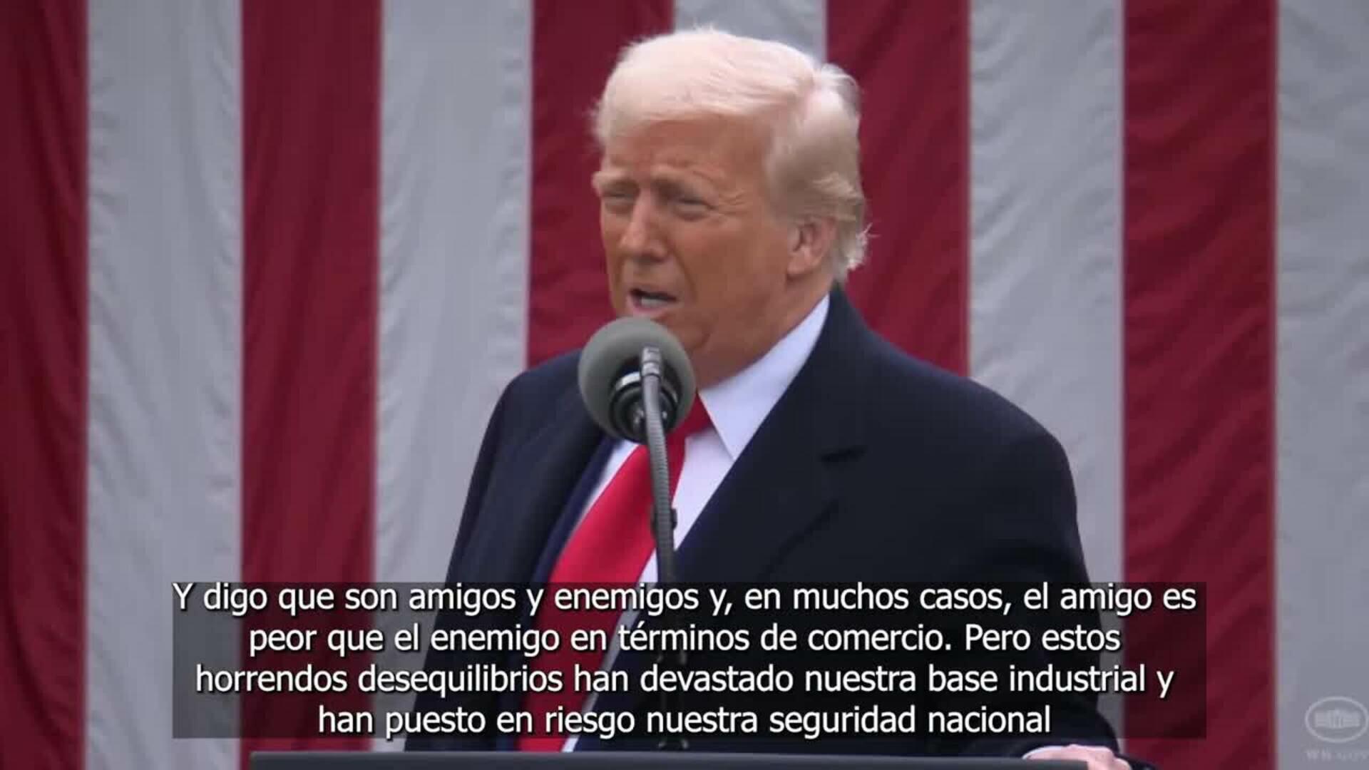Trump anuncia un arancel del 25% a la importación de vehículos extranjeros desde la medianoche