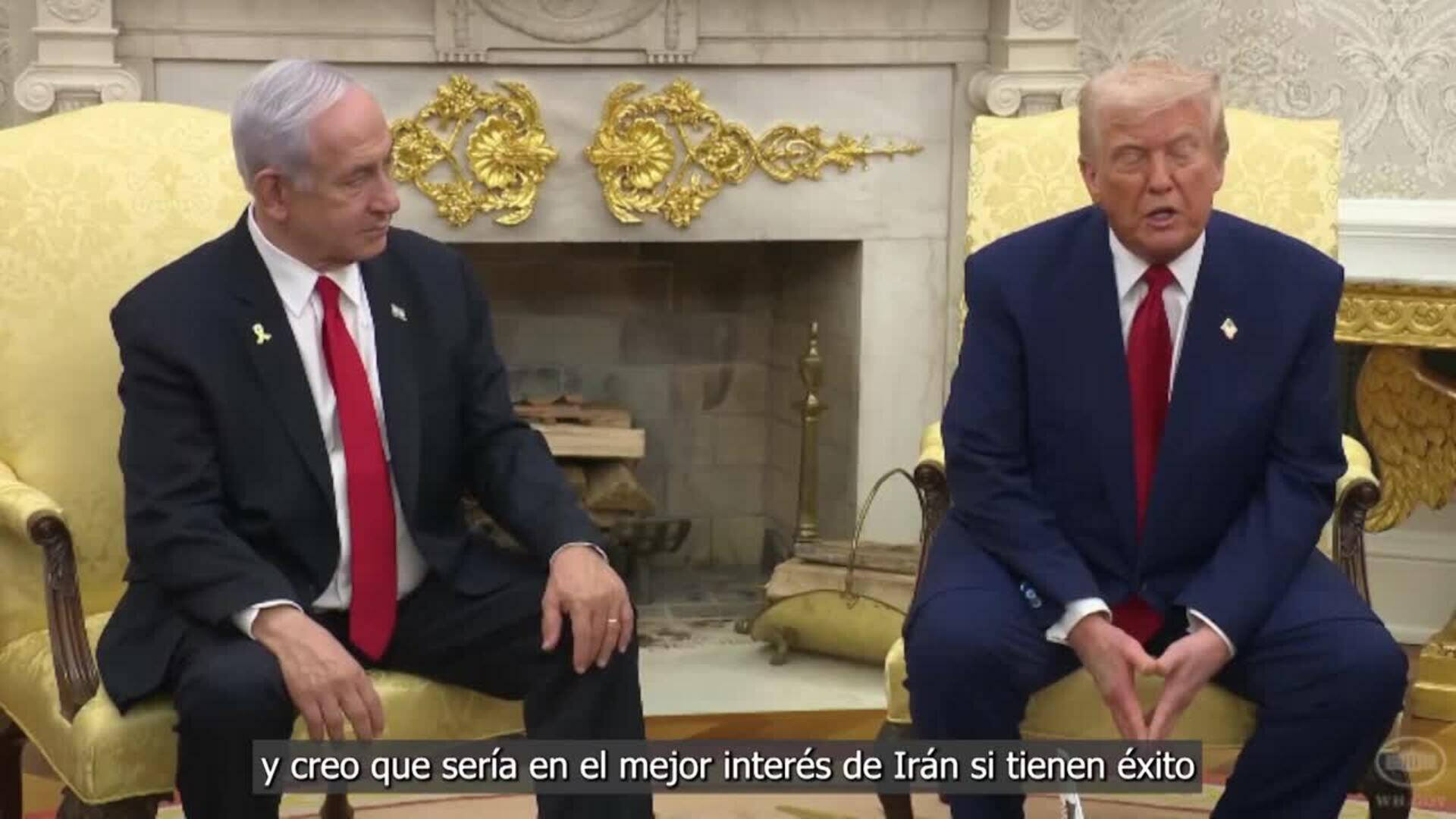 Trump revela que EEUU mantiene negociaciones directas con Irán sobre su programa nuclear