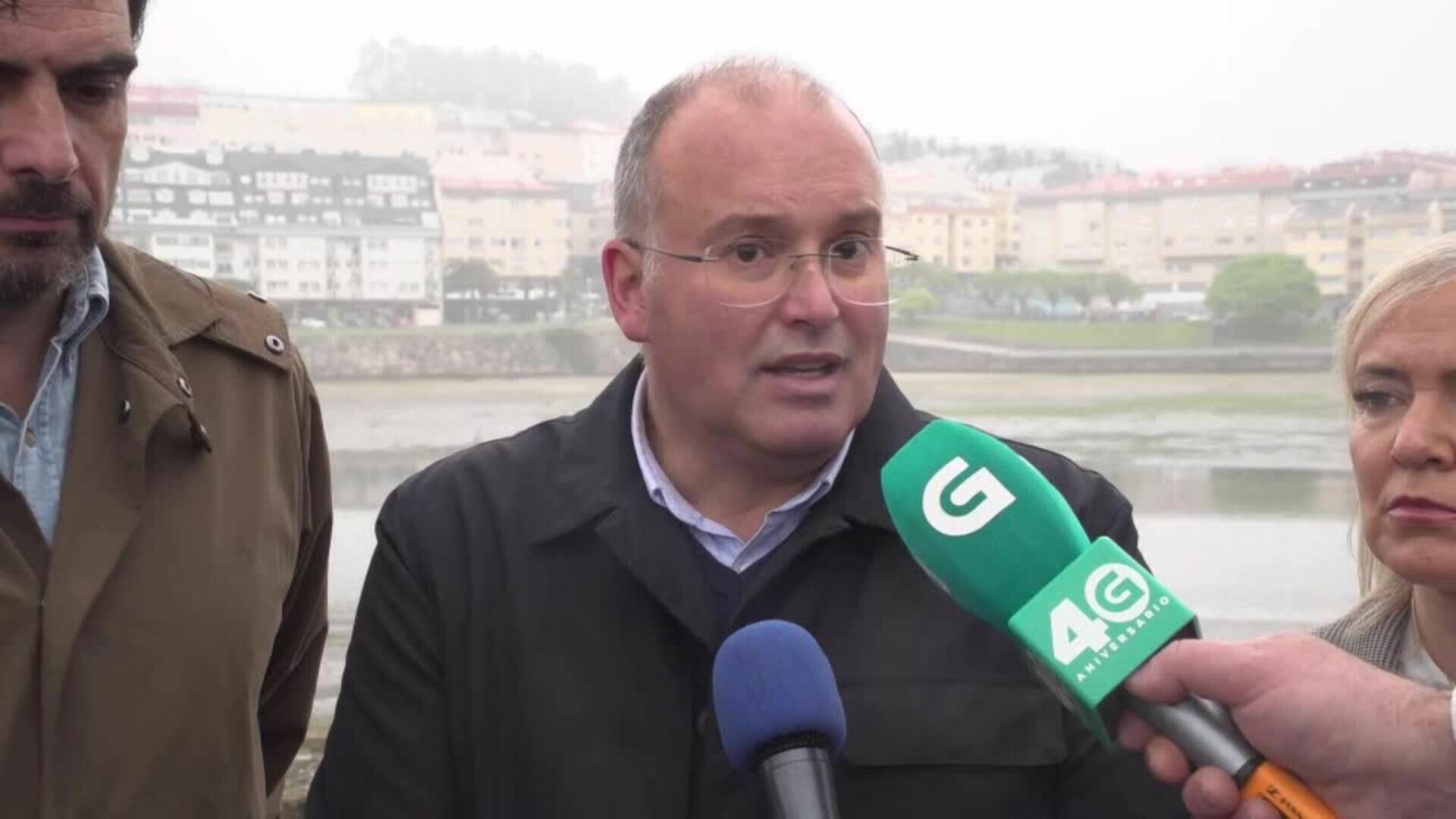 Tellado acusa a Sánchez de irse a China para no dar cuenta de la "corrupción"